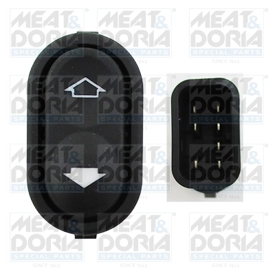Switch, window regulator